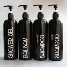 Indlæs billede til gallerivisning Labels til shampooflasker