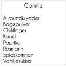 Indlæs billede til gallerivisning Krydderietiketter
