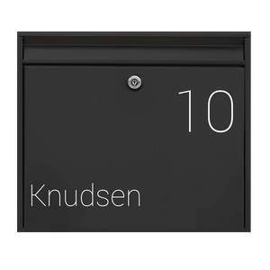 Labels til postkassen